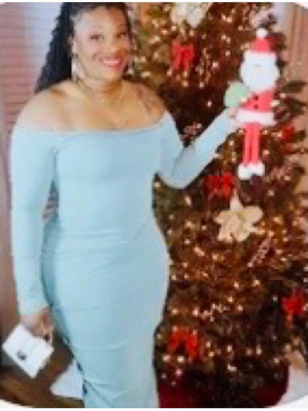Off the Shoulder Denim Bodycon Dress